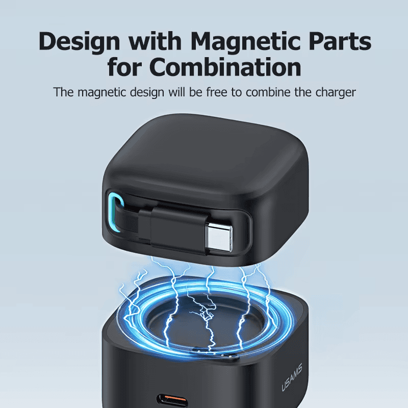 CableMate™ 35W Foldable Charger