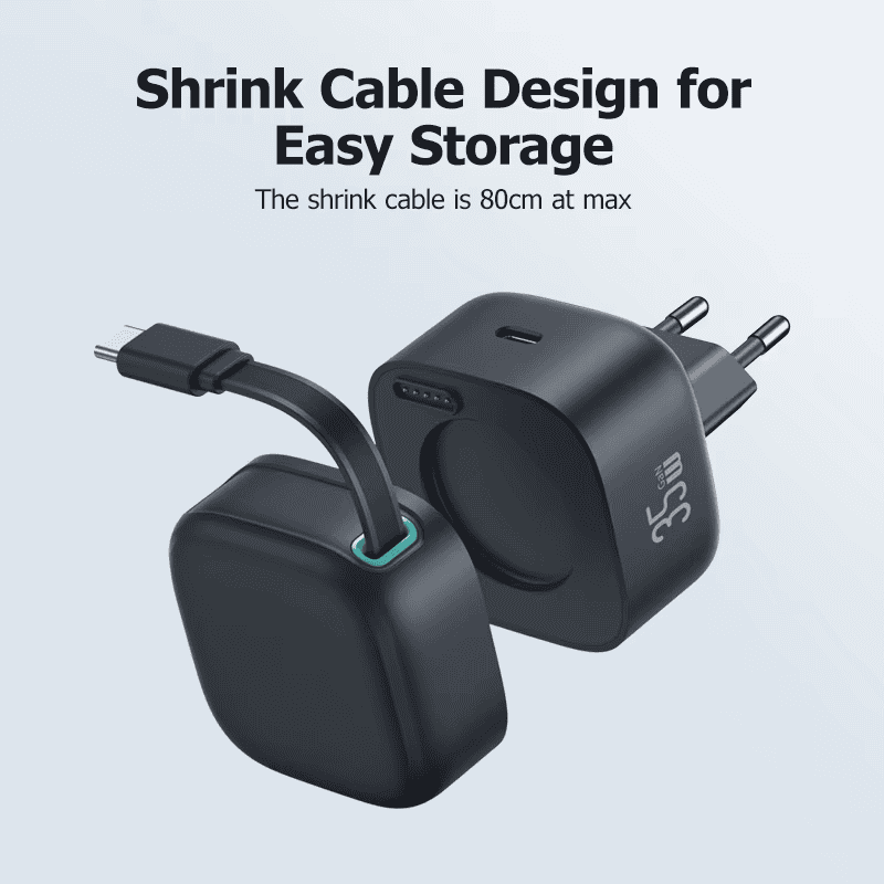 CableMate™ 35W Foldable Charger