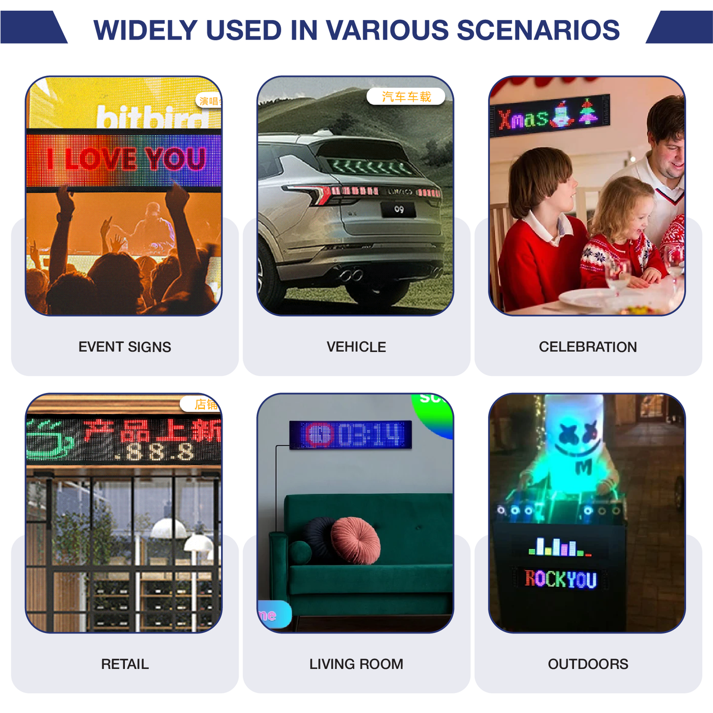 FlexiGlow™ Smart LED Display