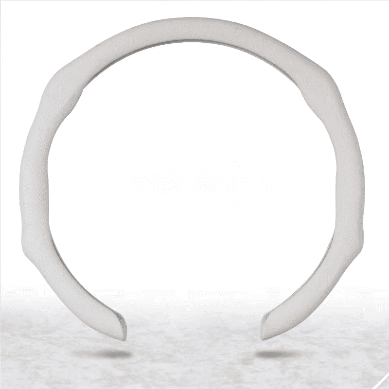 LuxeGrip™ Premium Leather Steering Wheel Cover