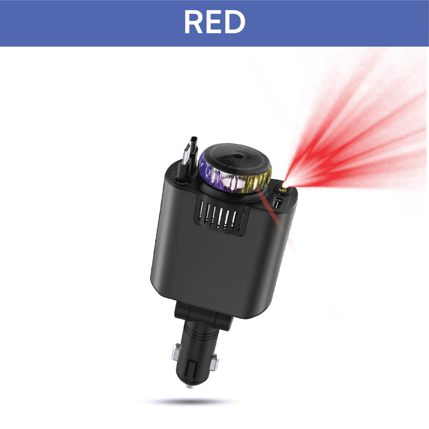 Attivir 45W Car Charger + Starlight Aroma Diffuser